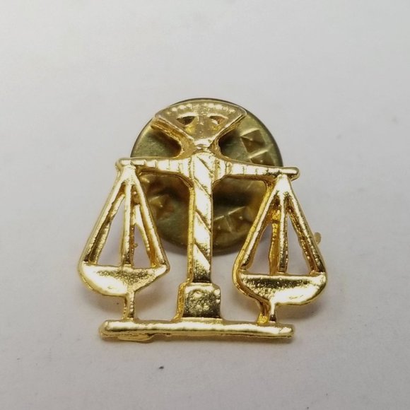 Vintage Jewelry Vintage Scales Of Justice Libra Astrology Symbol